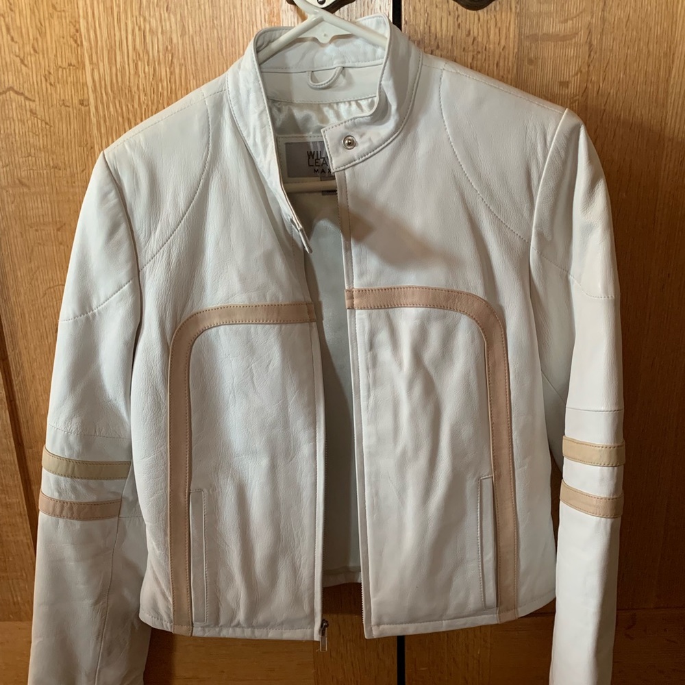 Leather jacket
